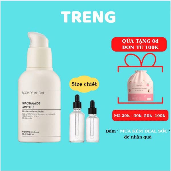 Serum Tinh Chất Dưỡng Trắng Căng Bóng Da Boom De Ah Dah