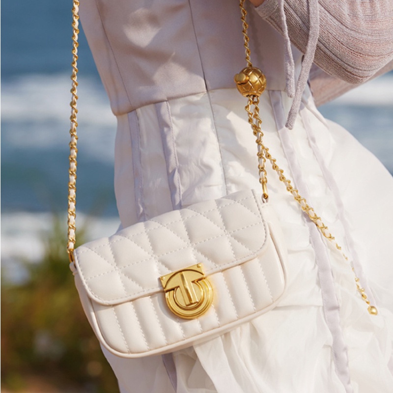 Túi Xách Da pu Đính Ngọc Trai Thời Trang Cao Cấp Cho Nữ