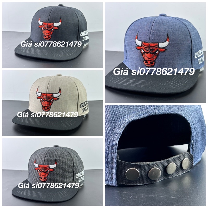 Nón SnapBack đầu trâu - mũ hip hop nam thể thao thời trang nam