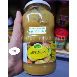 Sốt Táo Xanh Appelmoes Green Apple Sauce 710 Gram