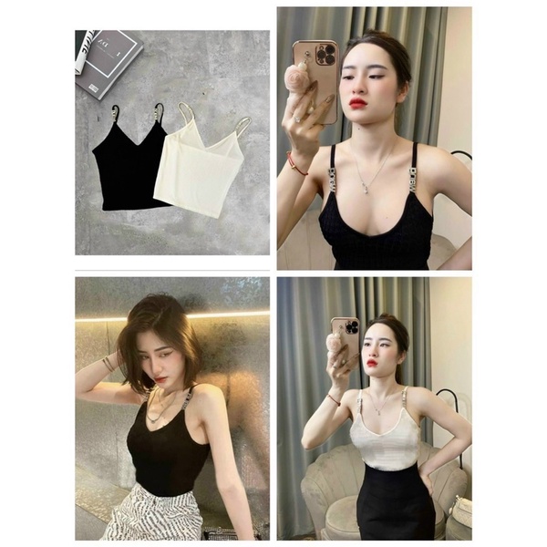 ÁO 2 DÂY TĂM WAG ĐÁ FROM BASIC DỄ MIX ĐỒ MS11009