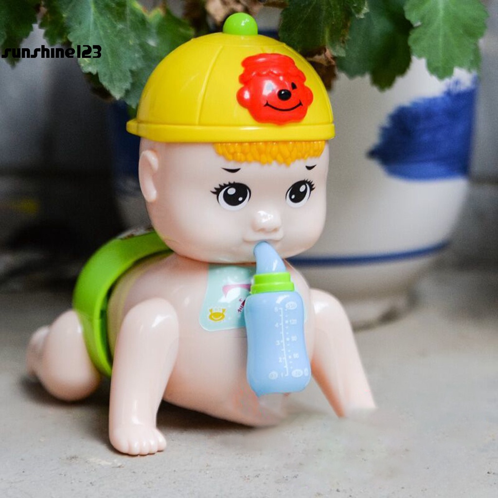 Bộ 123 món đồ chơi búp bê tập bò không độc hại cho bé