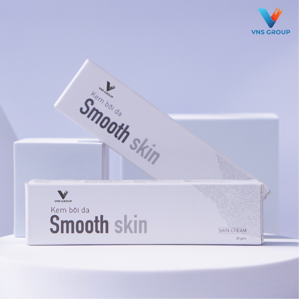 Kem bôi ngoài da Smooth Skin VNS Group dưỡng ẩm, ngừa nấm ngứa 20g