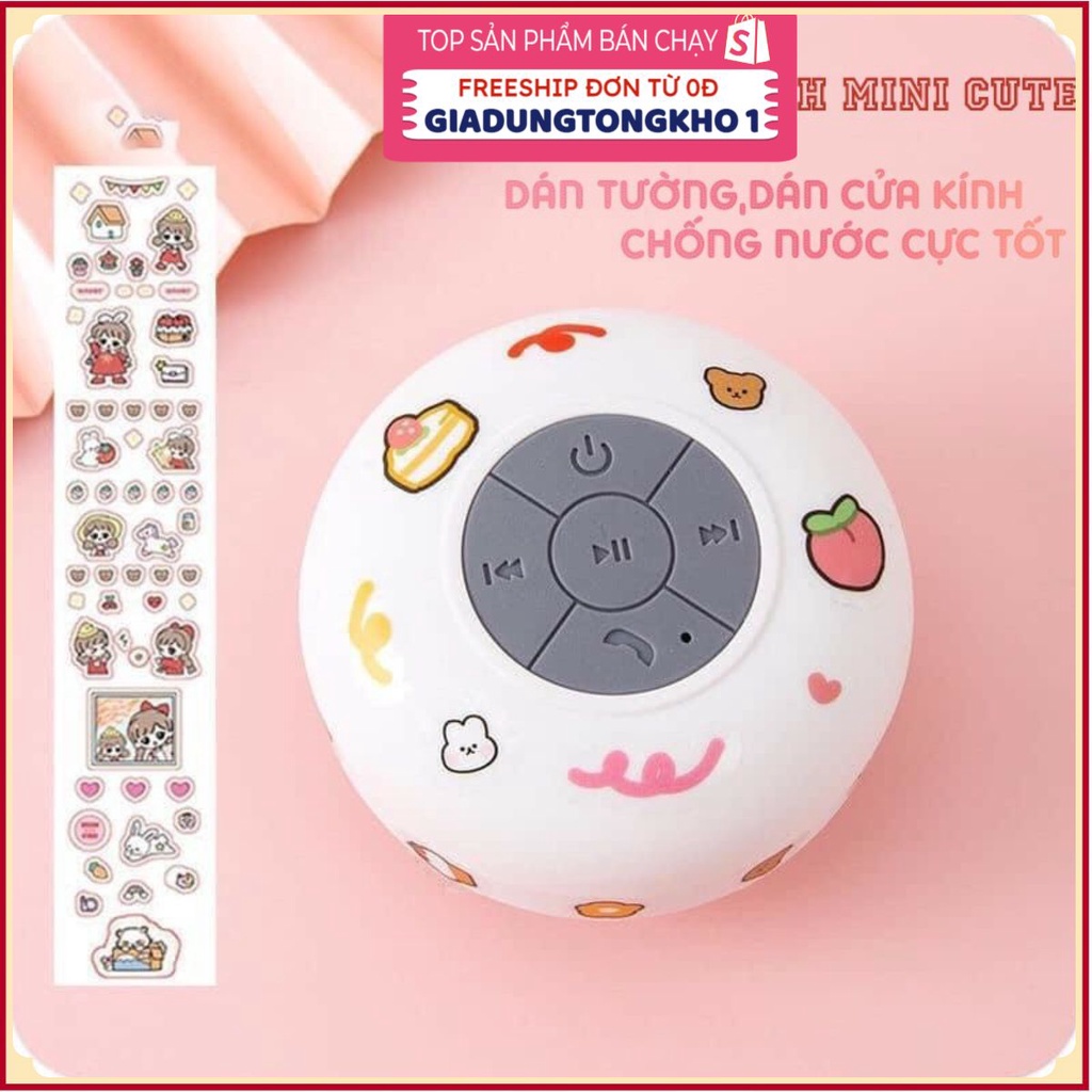 (Bán Buôn Sỉ) Loa Bluetooth mini chống nước hút dính tường T2