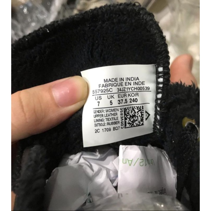 Giày Converse si tuyển 37.5
