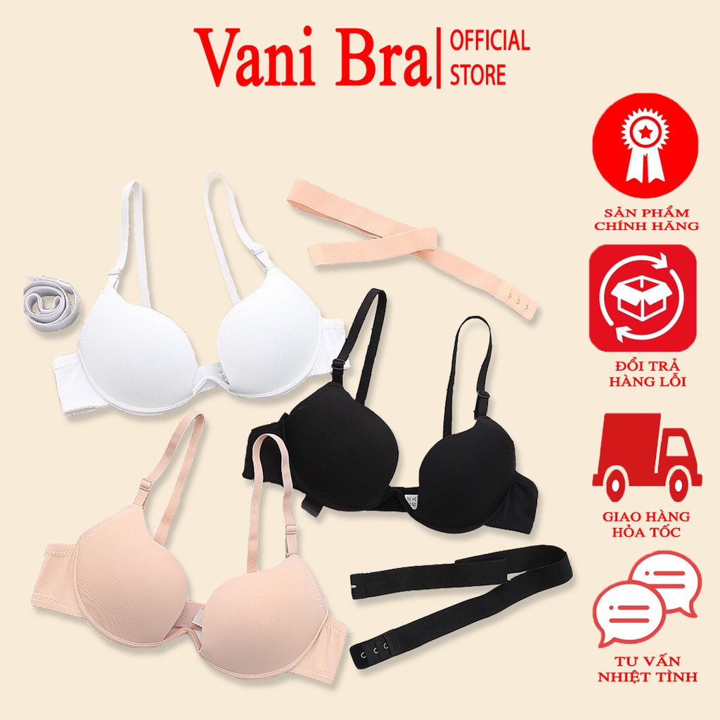 Áo Ngực Nữ Multiway Có Gọng Nâng Ngực, Áo Lót Cao Cấp Mặc 7 Kiểu Sexy Gợi Cảm - Vani Bra - 8867