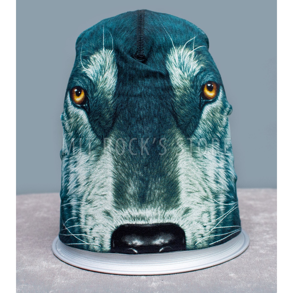 Mũ beanie hình Sói - Mũ trùm đầu - nón trùm đầu giữ ấm in hình ban nhạc rock - Nón Thái Lan