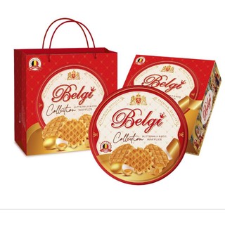 Tràng An -  Bánh Belgi Collection 355g, hỗn hợp trứng sữa và bơ sữa, hộp thiếc, có túi xách