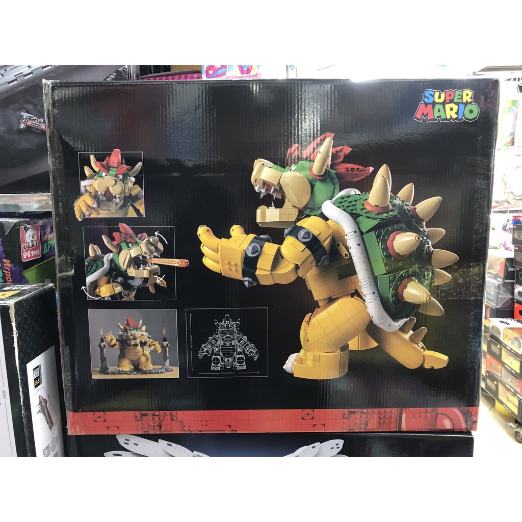 Xếp Hình Mario Boss Chú Rồng Có Mai Leji 87031 2807 Mảnh