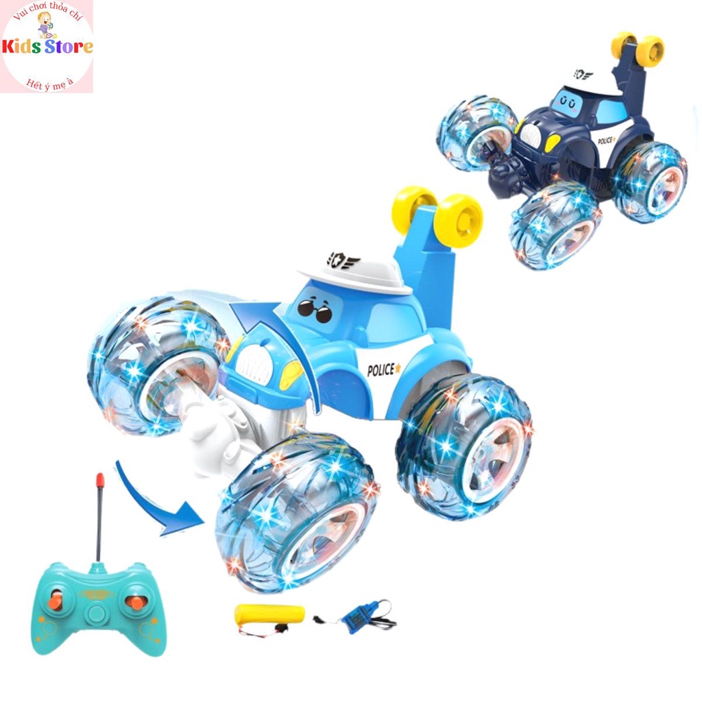 Đồ chơi xe điều khiển từ xa nhào lộn 360 độ Xe Ô tô điều khiển từ xa cho bé