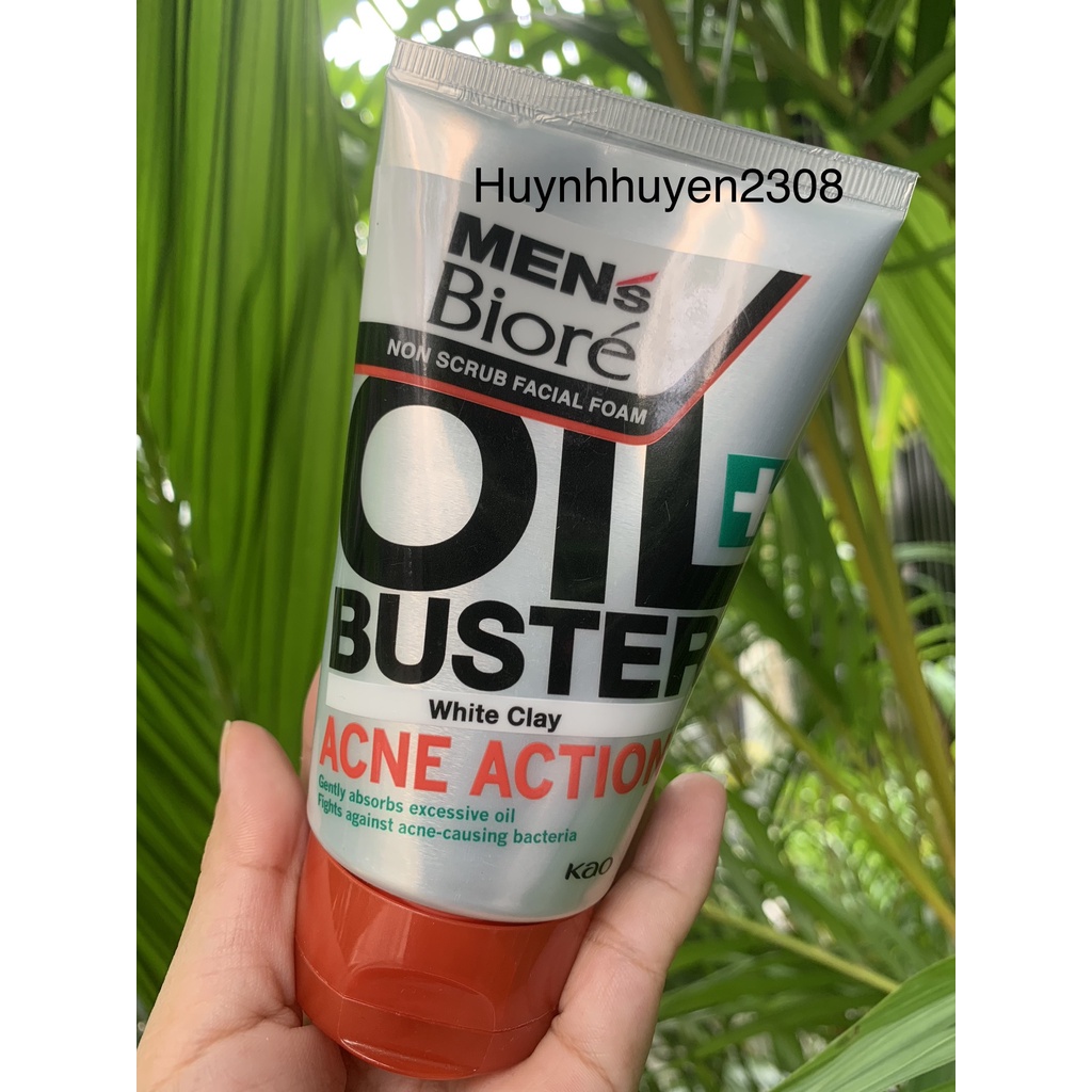 Sữa rửa mặt hằng ngày MENs Bioré_100g.