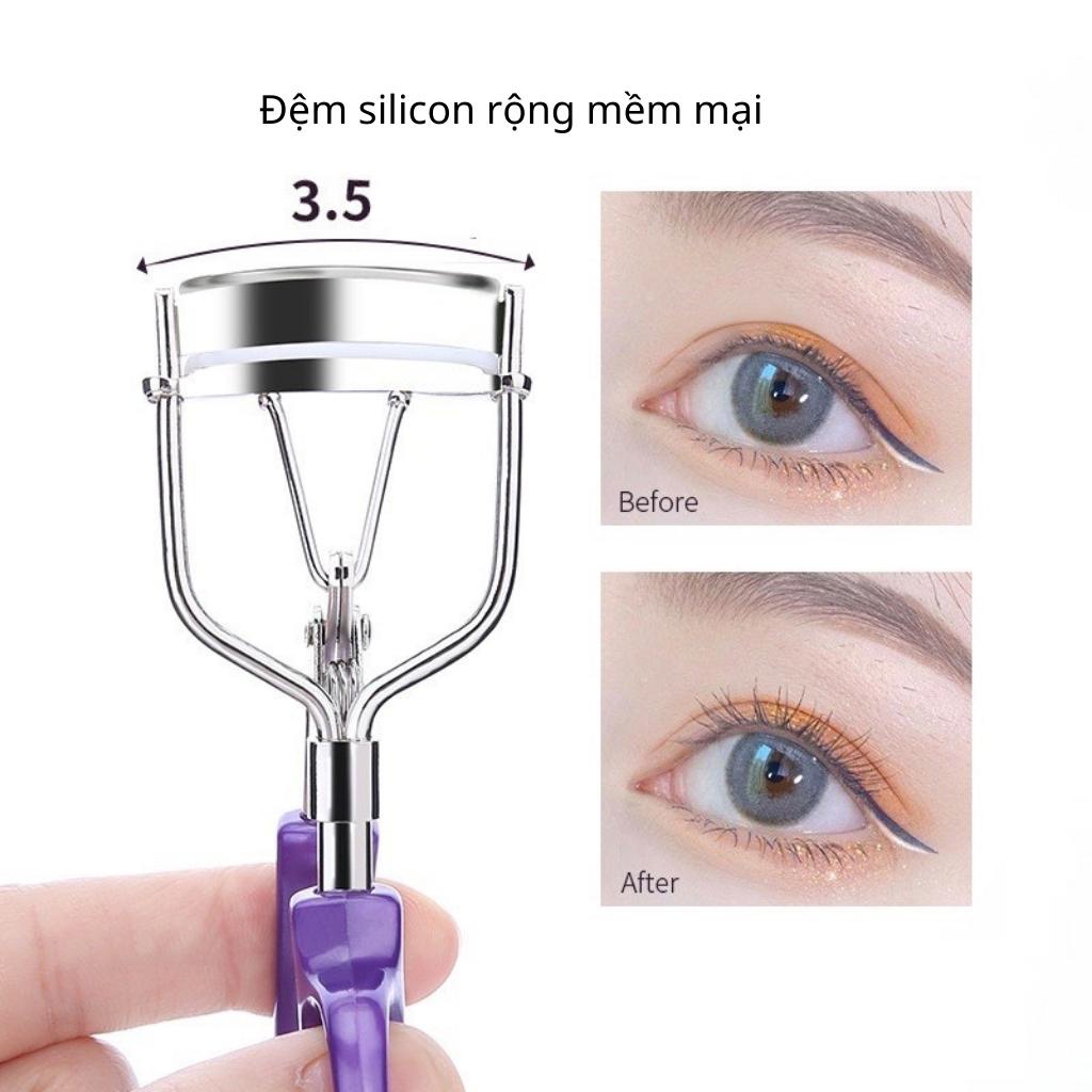 Kẹp Mi, Bấm Mi Cong Nhanh Màu Tím Lameila Eyelash Curler
