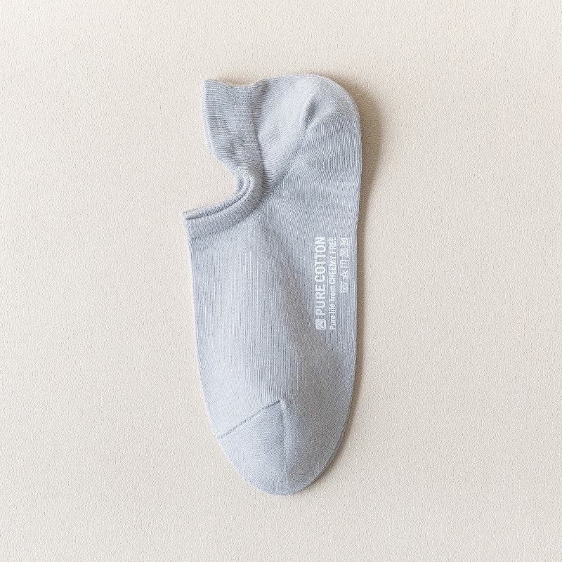 Vớ Cotton Cổ Thấp Màu Sắc Ngọt Ngào Thời Trang Xuân Hè Thoáng Khí Cho Nữ