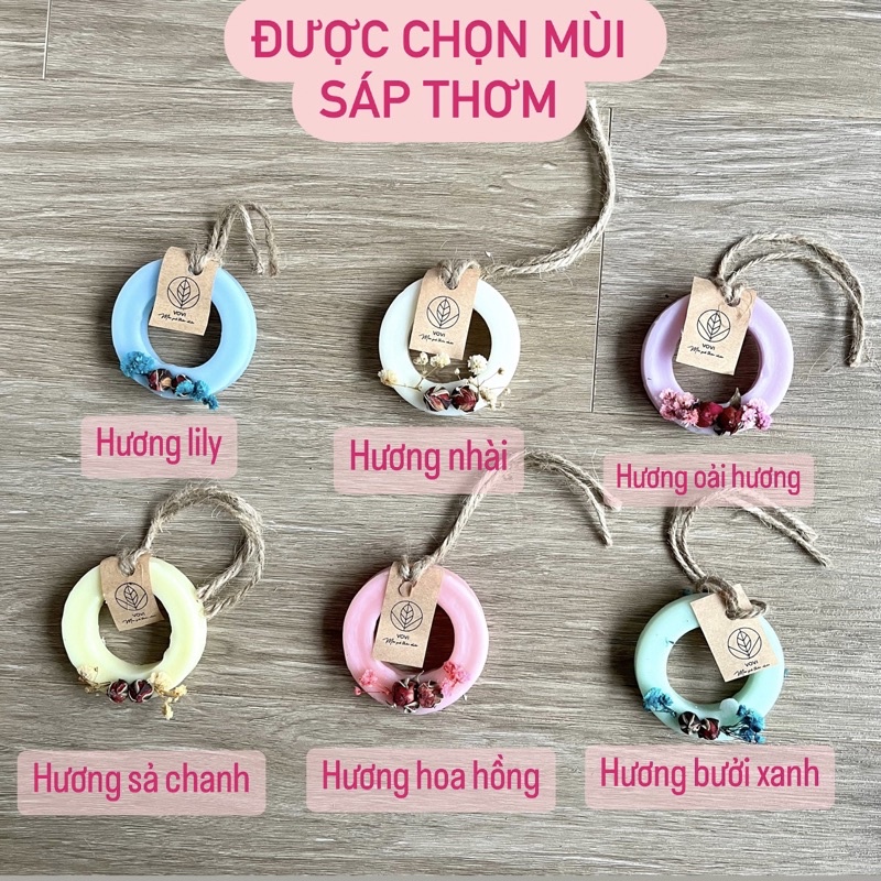 Hộp quà tặng nến thơm và sáp thơm xinh xắn tặng sinh nhật bạn bè, người thân