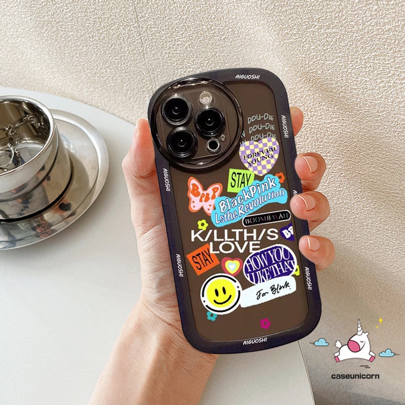 Ốp Điện Thoại Túi Khí Chống Sốc Hình Mặt Cười Cho iPhone 11 14 12 13 Pro MAX XR 6 6s 7 8 Plus XS MAX X SE 2020