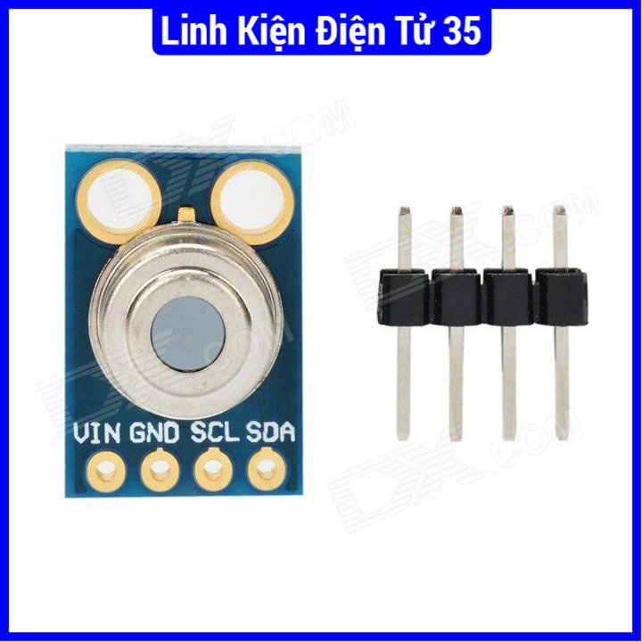 Linh kiện mạch module cảm biến nhiệt độ không tiếp xúc/hồng ngoại GY-906 3V-5VDC siêu đa dụng, siêu rẻ