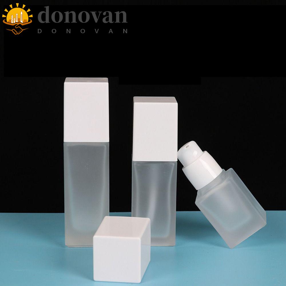 Lọ Đựng Kem Nền Dạng Lỏng Mini Hình Vuông Thương Hiệu DONOVAN