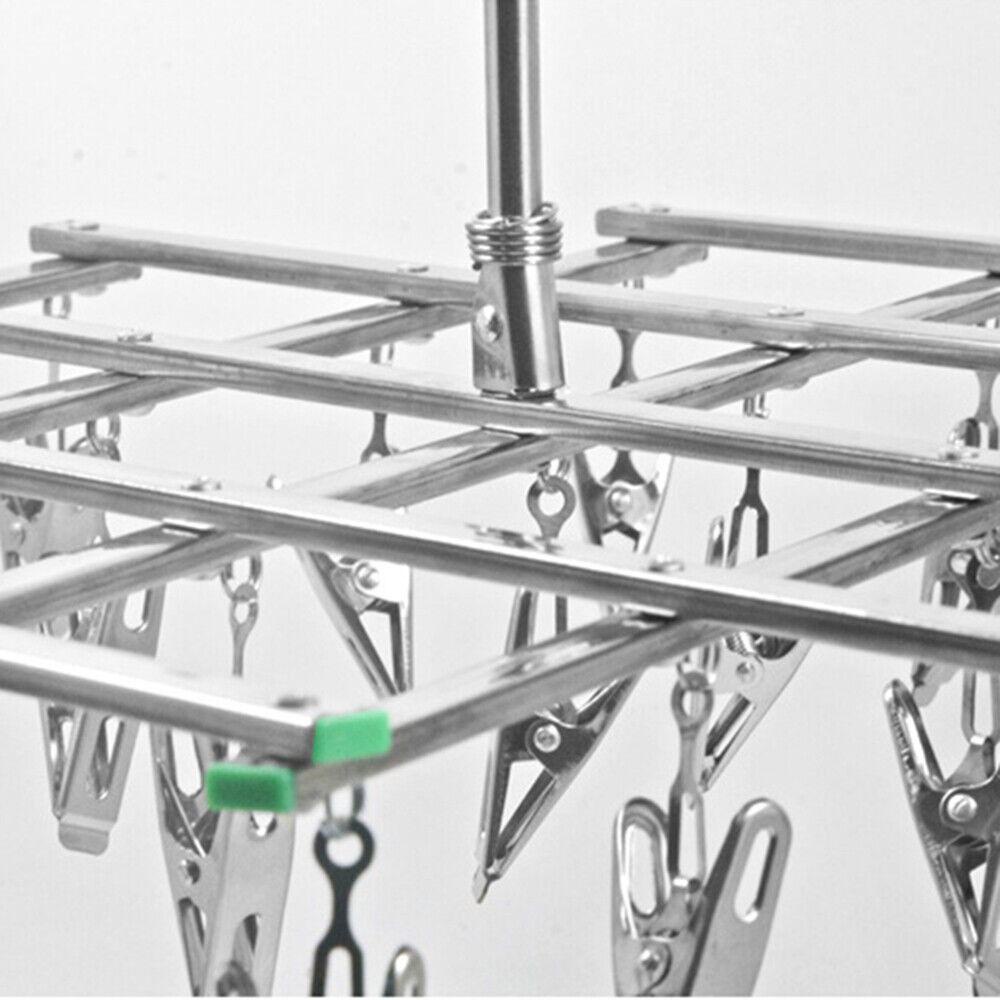 FOREVER Móc Treo Quần Áo 35 Kẹp Bằng Thép Không Gỉ