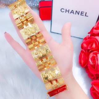 Lắc tay nam mạ vàng 24k - free size