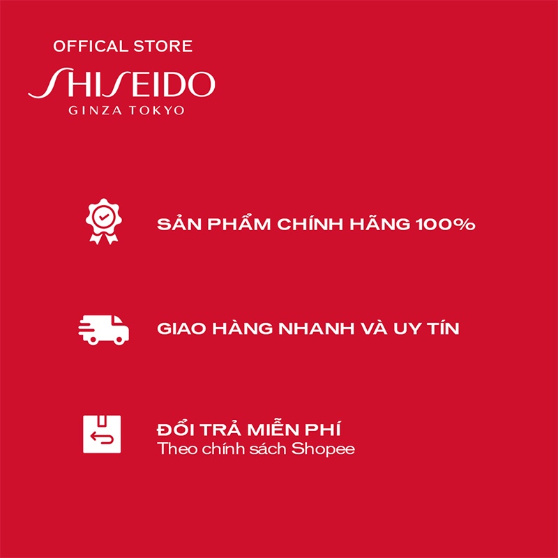 [Quà tặng không bán] Bộ quà tặng Shiseido DEC'22 (tặng kèm dòng sản phẩm Shiseido GSC)