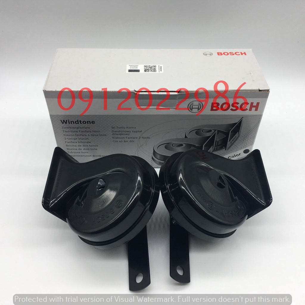Còi sên 2 giắc 24V chính hãng Bosch