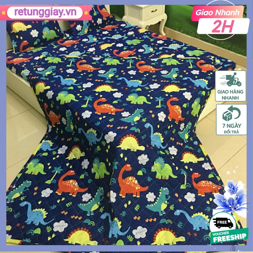 Bộ 1 Ga 2 Vỏ Gối Poly Cotton  Mẩu đa dạng