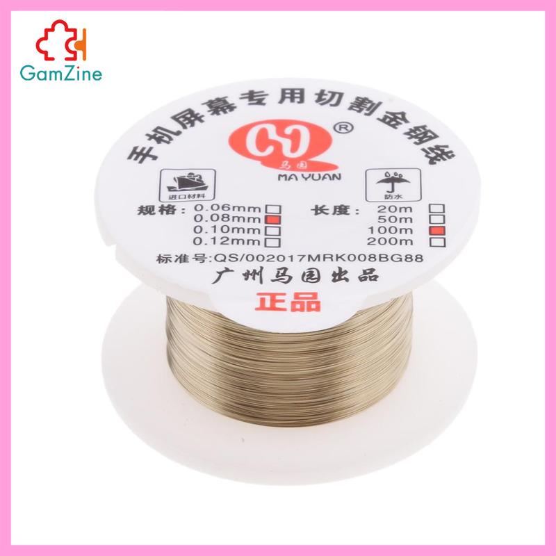 Dây cắt hợp kim Màn hình điện thoại di động Sửa chữa tách kính 0,1mm