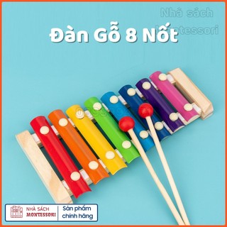 Đàn đồ chơi cho bé - đàn gỗ xylophone 8 thanh cho bé - phát triển khả năng cảm quan, nhận biết
