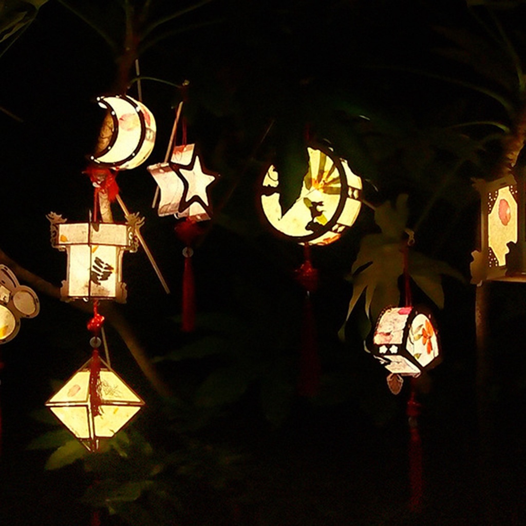 Bộ Dụng Cụ Làm Đèn Lồng DIY Trang Trí Nhà Ở