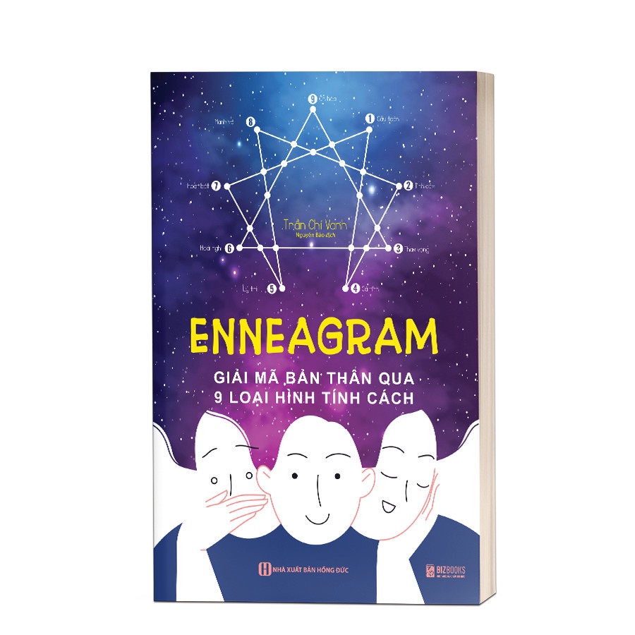 Sách Bizbooks - Enneagram: Giải mã bản thân qua 9 loại hình tính cách