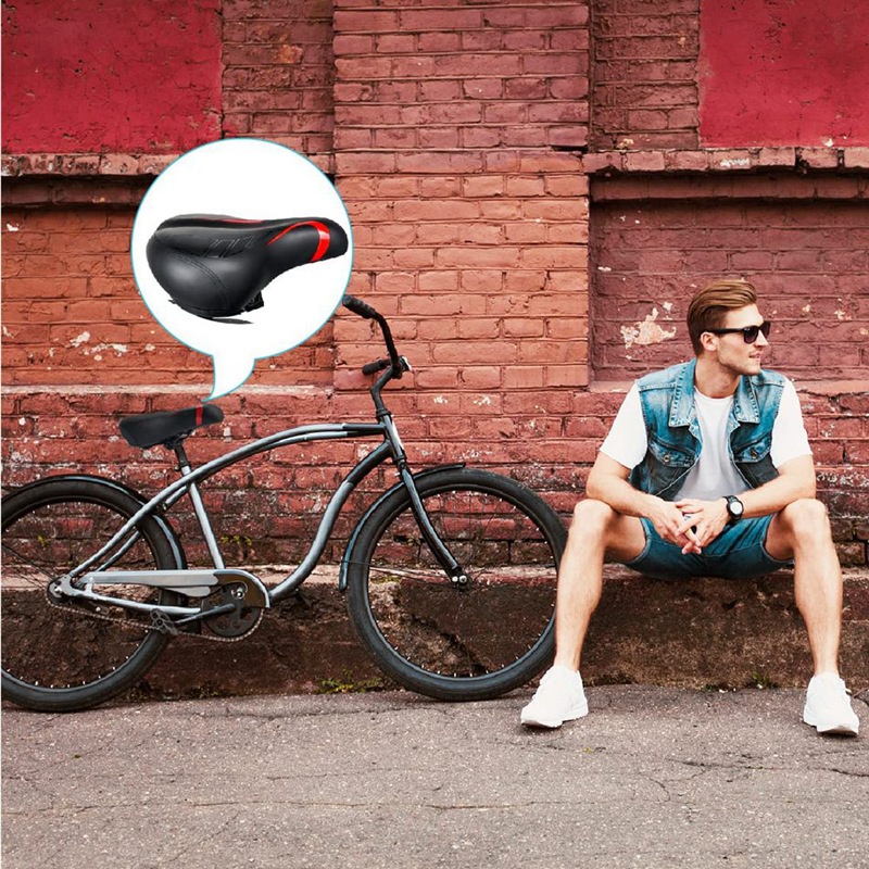 Yên Xe Đạp Có Đệm Xốp Thoải Mái Cho Nam Và Nữ