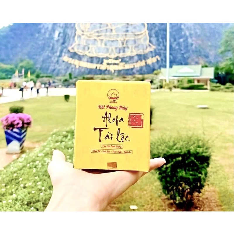 Bột Phong Thuỷ Alofa + Túi Gấm Đỏ