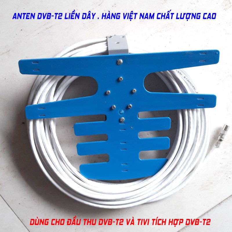 Anten 15m DVB T2 - Anten nan xanh dùng cho đầu kĩ thuật số DVB T2 Treo ngoài trời