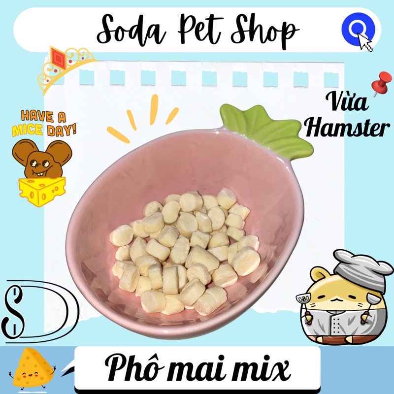 Phô Mai Mix Cho Hamster