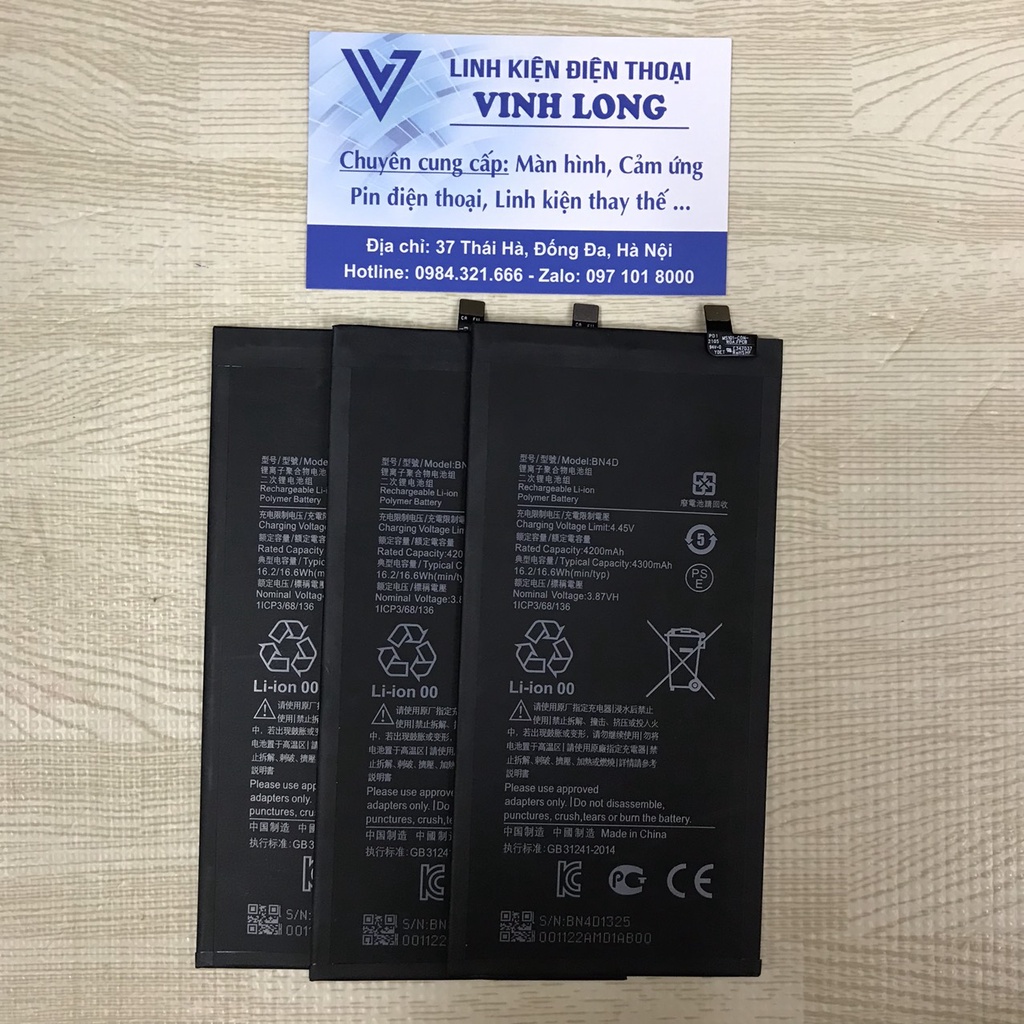 Pin zin Xiaomi Mi Pad 5 Pro