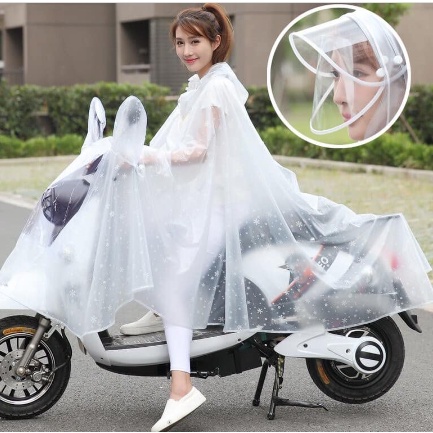 Áo mưa trong suốt