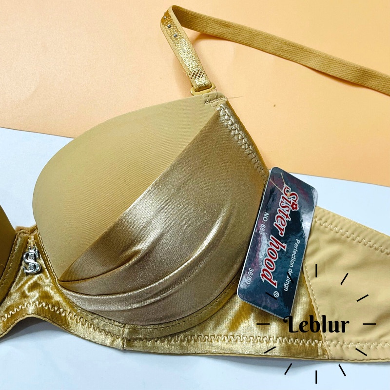 Áo Ngực Thái Lan Sisterhood dành cho học sinh, áo lót nâng nhẹ 2cm viền vải bóng bắt mắt mã 689, Leblurshop