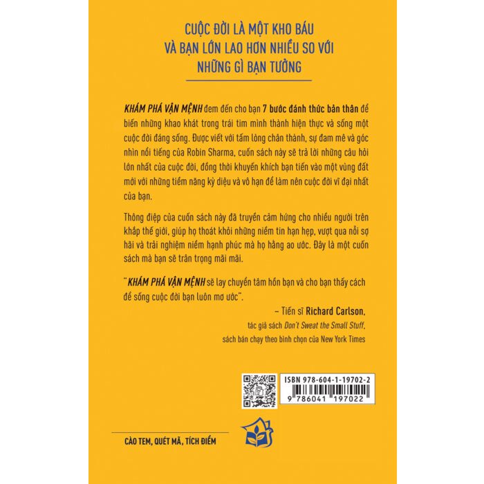 Sách - Khám Phá Vận Mệnh - 7 Bước Đánh Thức Bản Thân