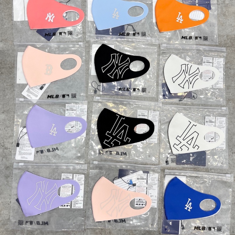 Khẩu Trang MLB  Khẩu Trang Hàn Quốc NY LA BOSTON Full Túi MLB