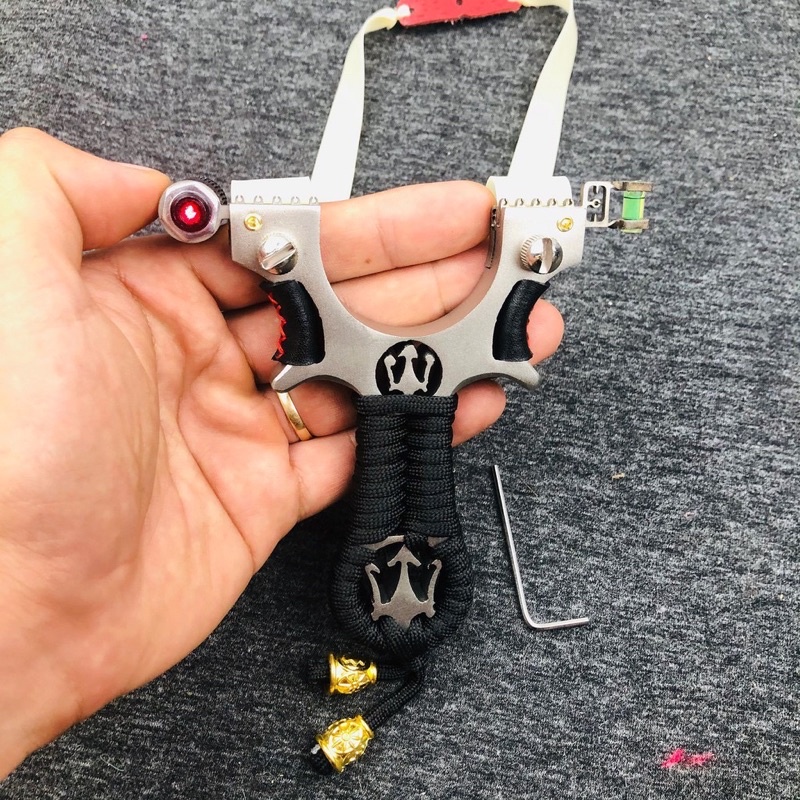 Ná cao su đinh 3 laze kèm 2 dây và 100v bi