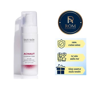 Sữa Rửa Mặt dành cho da mụn nhạy cảm - Cleansing Foam Biotrade Acnaut 150ml