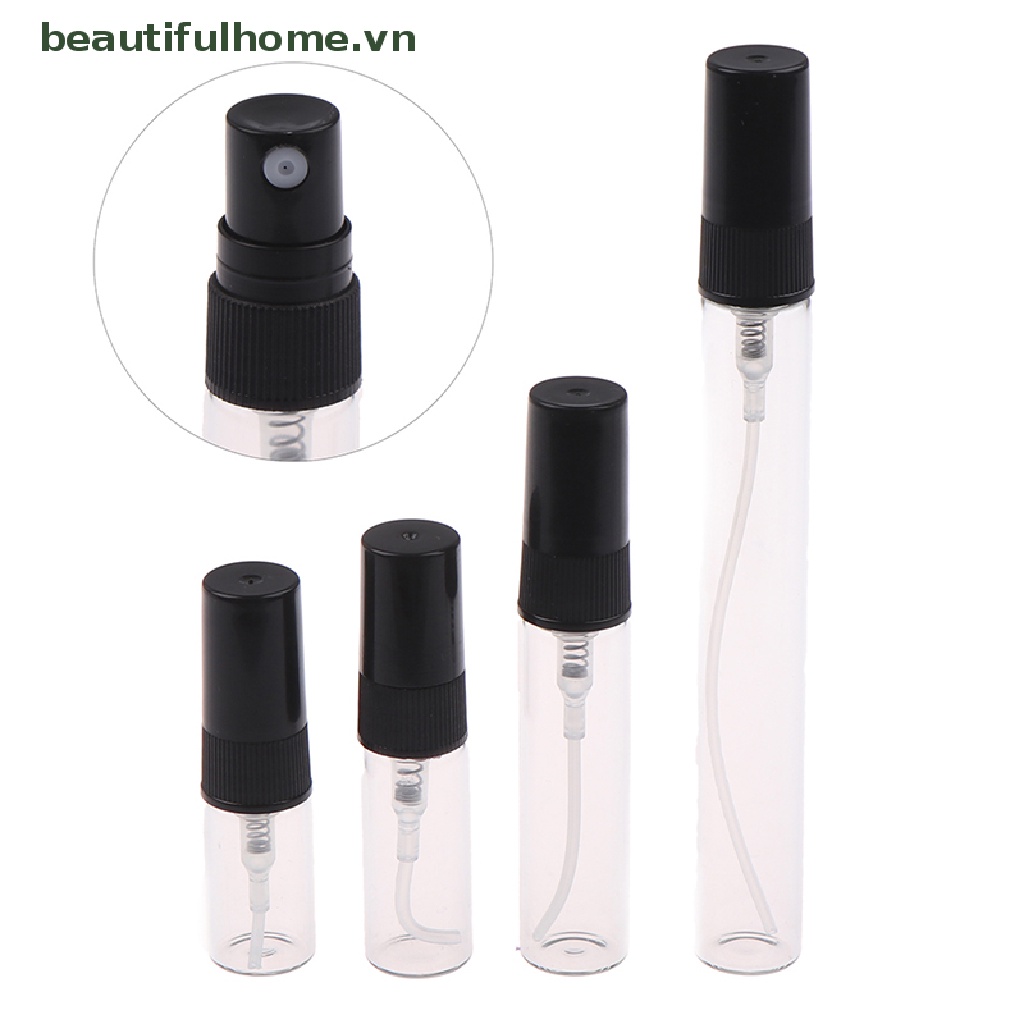 1 Lọ Thủy Tinh Rỗng Mini Có Thể Bơm Lại Dùng Đựng Mỹ Phẩm