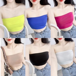 [Xả kho] Áo Ống Basic Chất Thun Gân TT01