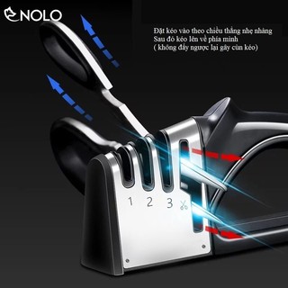 Bộ Dụng Cụ Mài Dao Kéo Nhà Bếp 4in1 M02 Chuyên Nghiệp Chất Liệu Hợp Kim Chống Gỉ