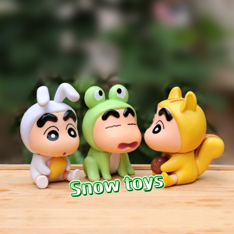 Mô hình Shin Cậu bé bút chì - Shinnosuke - Shin chan Cosplay dễ thương bền màu chất liệu an toàn Shinosuke - 7,5~8,5cm