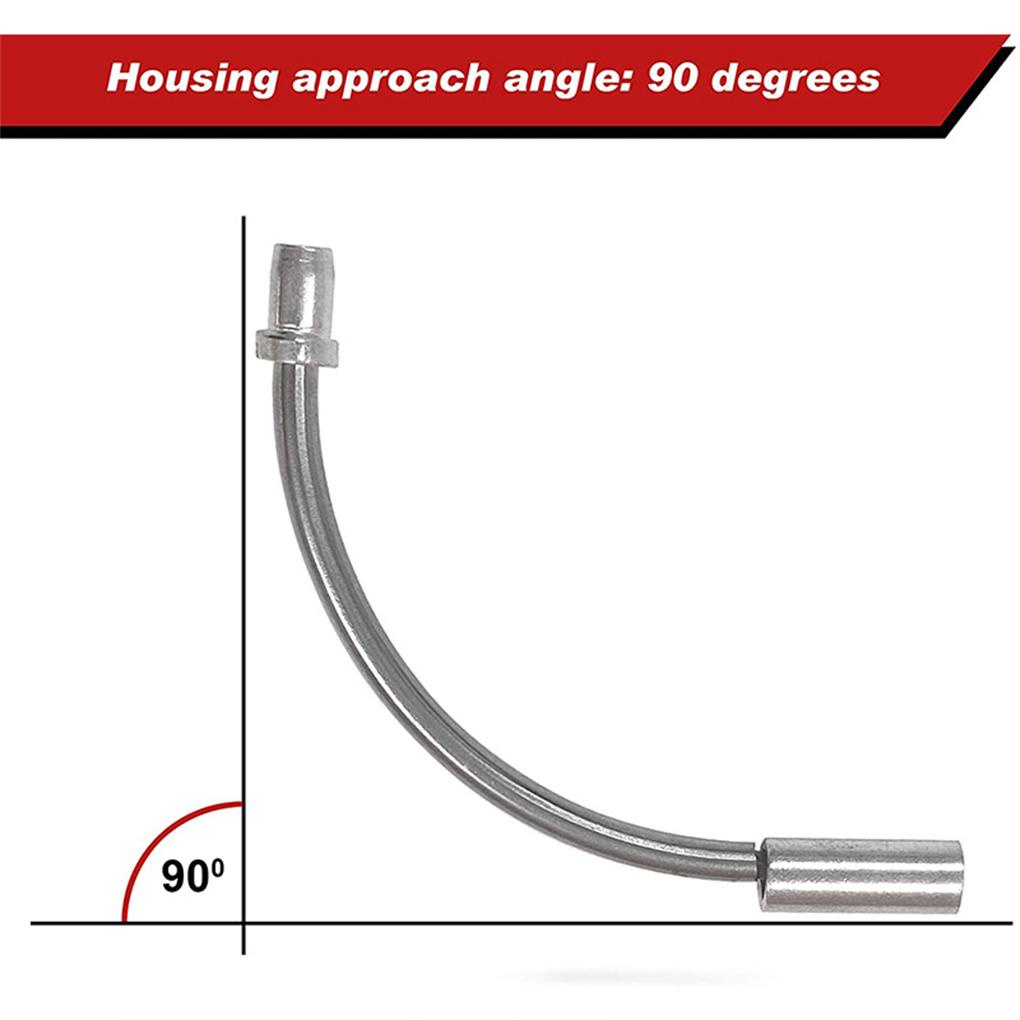 [MAPD] Ống Cao Su Dẫn Dây Phanh Xe Đạp Hình Chữ V Nhỏ Gọn Bảo Trì Chuyên Nghiệp