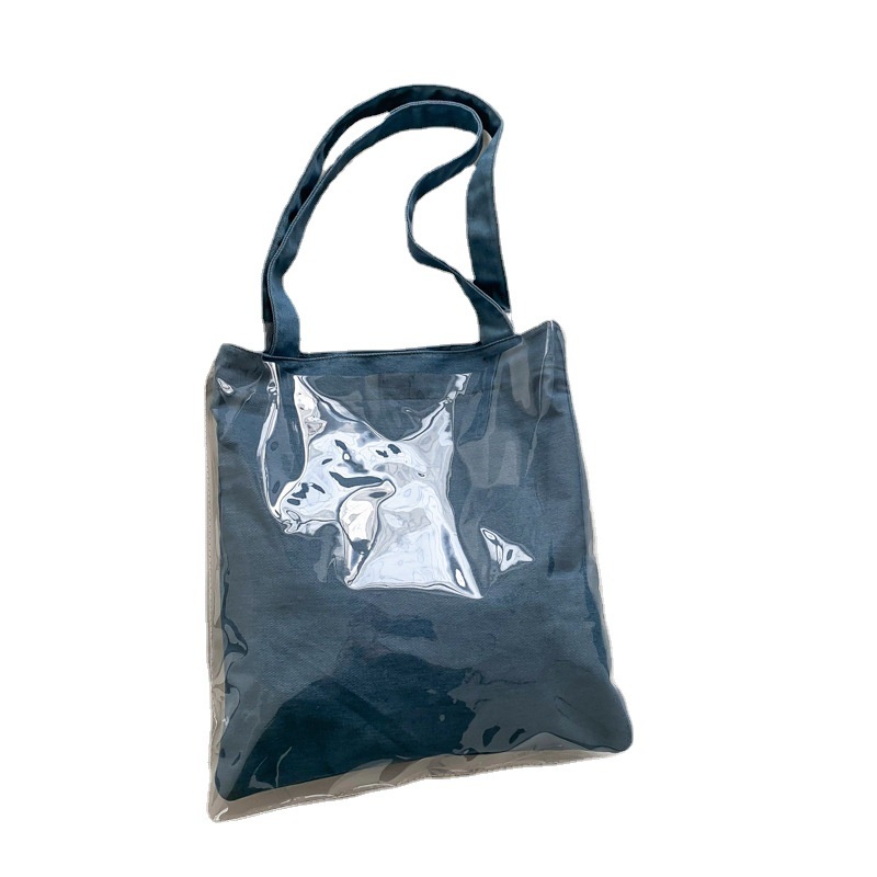 Túi Xách Denim Cỡ Lớn Đa Năng Thời Trang Hàn Quốc