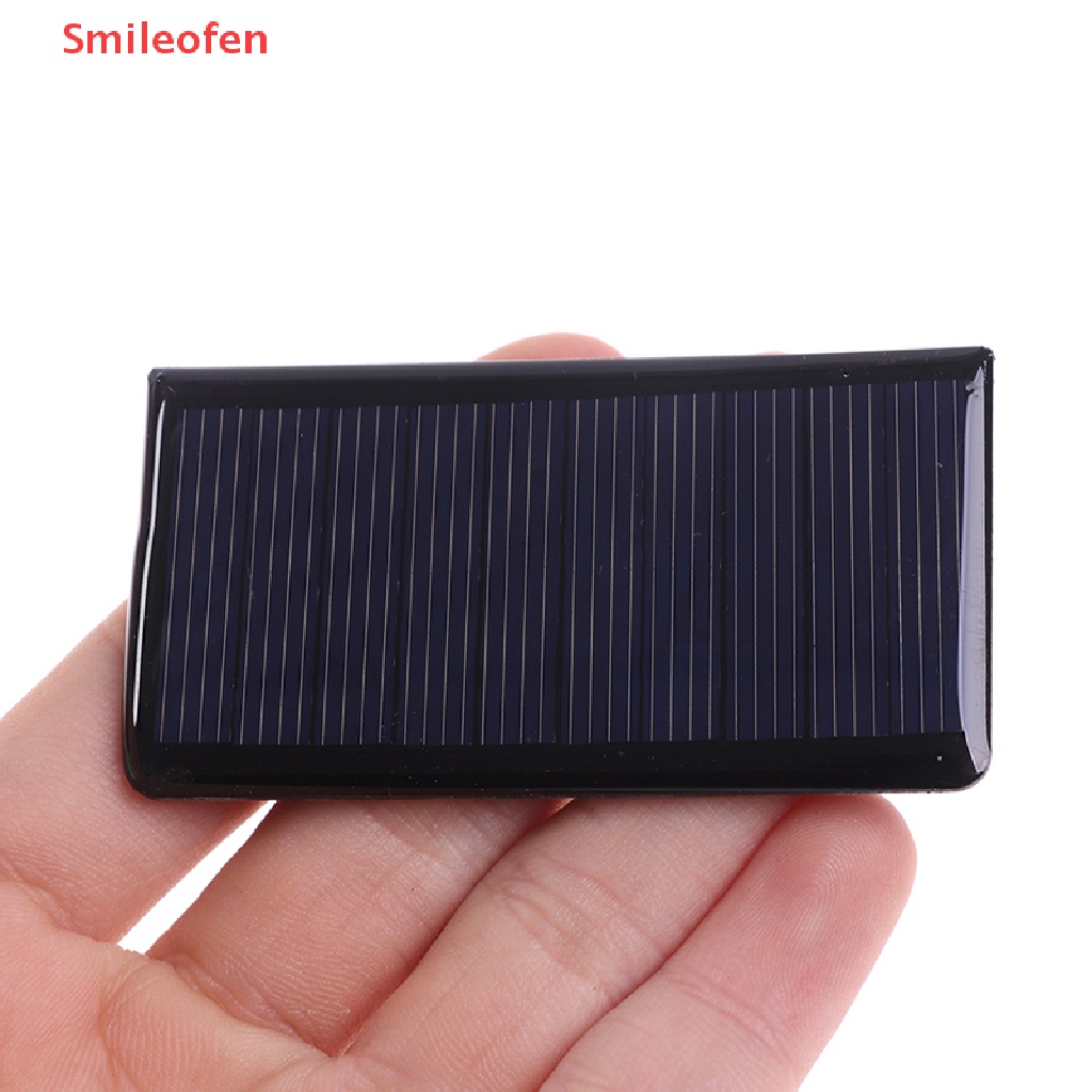 [Smileofen] 1Pc Solar Panel 5V 60MA For Mini Solar Panel Charging And Generag Electricity New