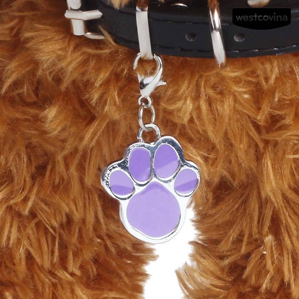 [COD]♘Thẻ Tên Đeo Cổ Chống Thất Lạc Cho Thú Cưng