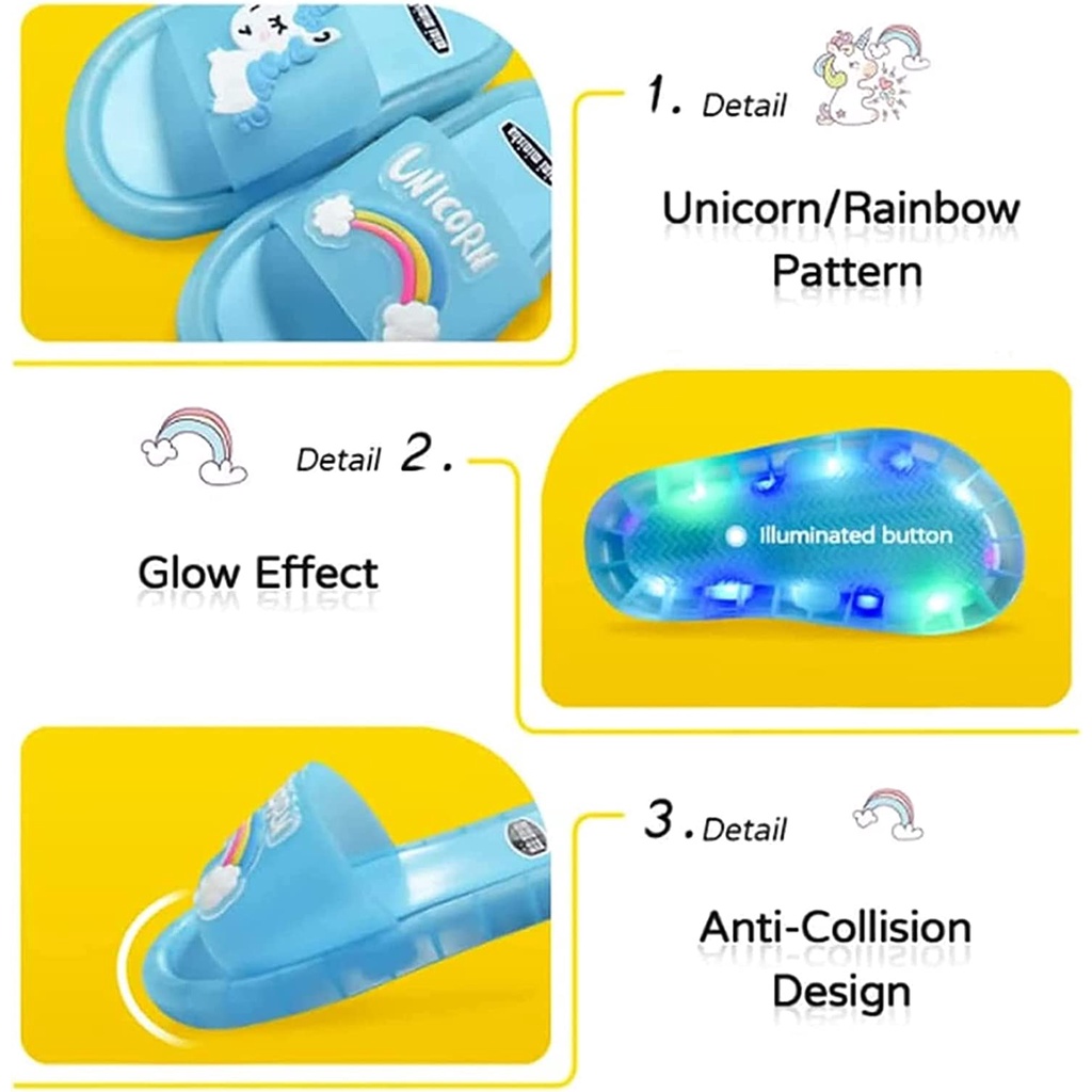 Xăng đan Kì Lân Có Đèn LED Cho Bé